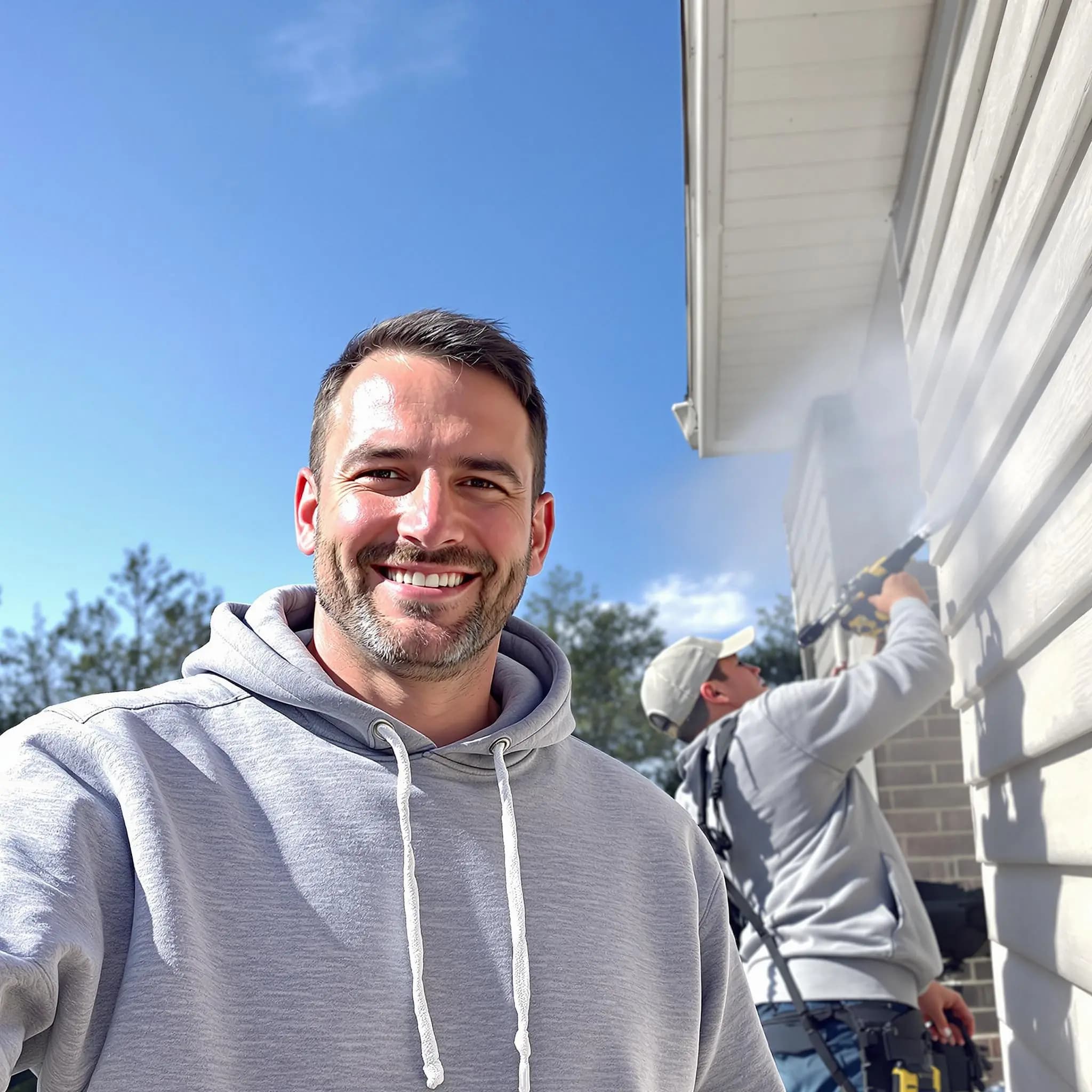 The Middleburg Heights Power Washing team.