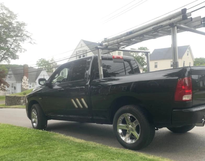 Fleet vehicle cleaning service being performed by Middleburg Heights Power Washing in Middleburg Heights